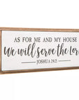 Joshua 24:15 Wood Decor