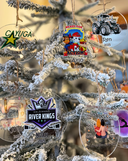 Custom Christmas Ornaments