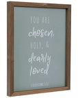 Your Are Chosen Wood Wall Decor