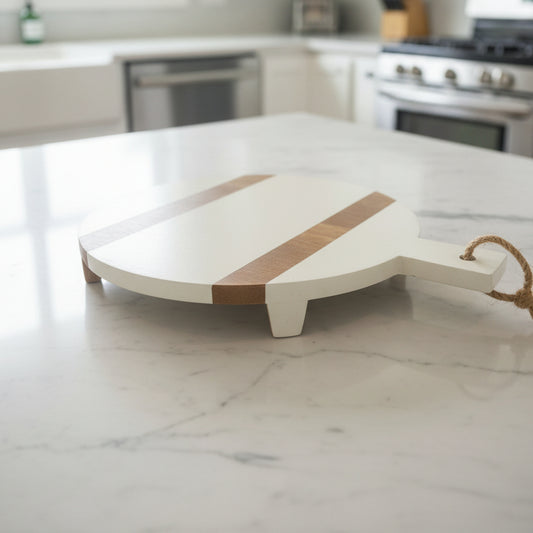 Two-Toned Wood Riser