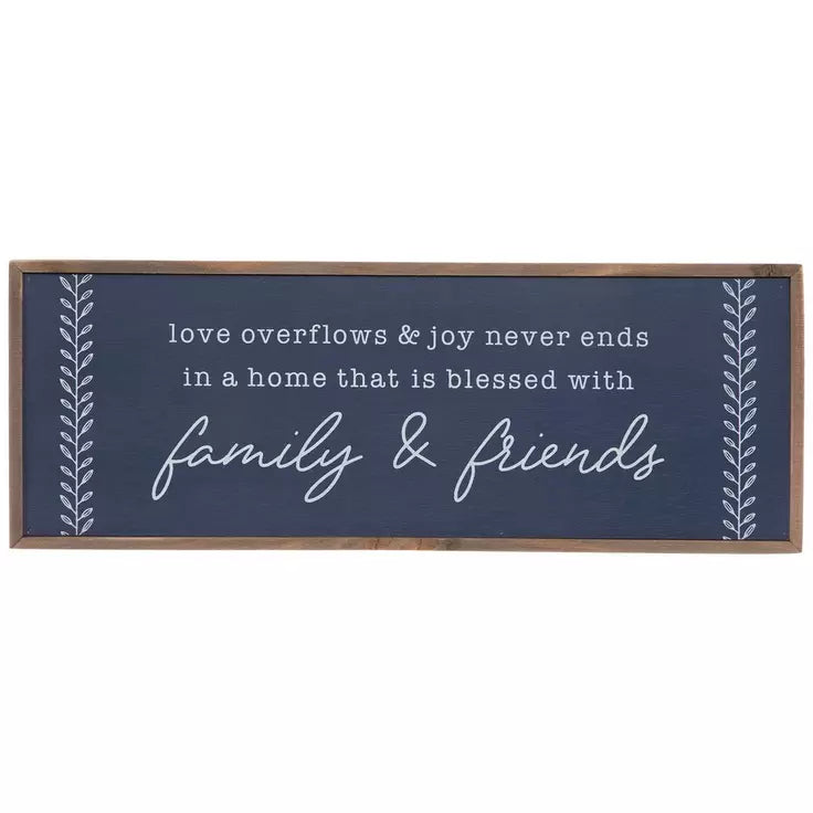 Family & Friends Wood Wall Decor