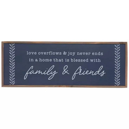 Family & Friends Wood Wall Decor