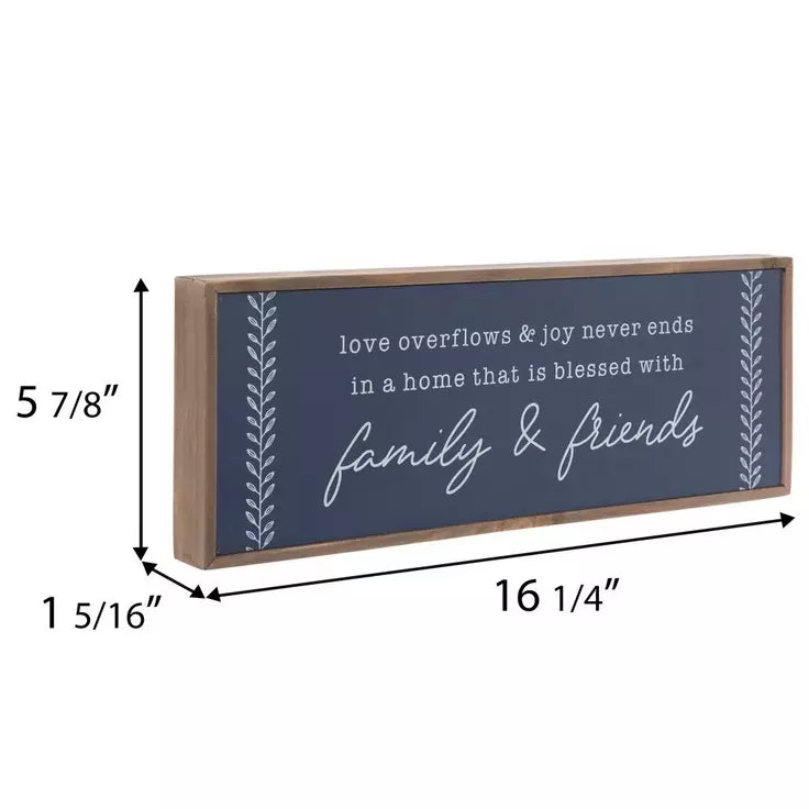Family & Friends Wood Wall Decor