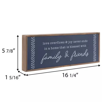 Family & Friends Wood Wall Decor