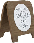 Coffee Bar Folding Sign