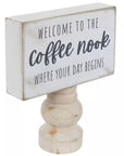 Coffee Nook Wood Decor