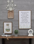 Always Pray Wood Wall Decor