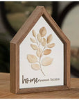 Home Sweet Home Framed Metal Decor