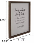 Love is Patient Wood Wall Decor