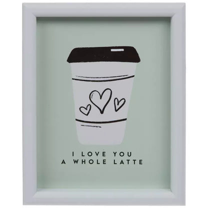 A Whole Latte Wood Wall Decor