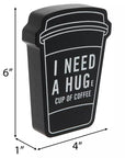 I Need A Hug & Coffee Wood Decor