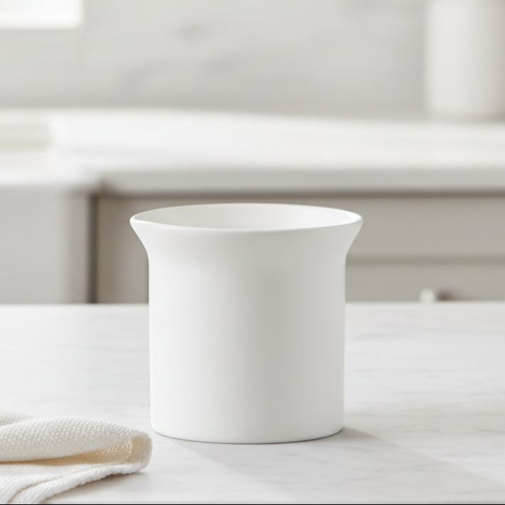 White Ceramic Pot
