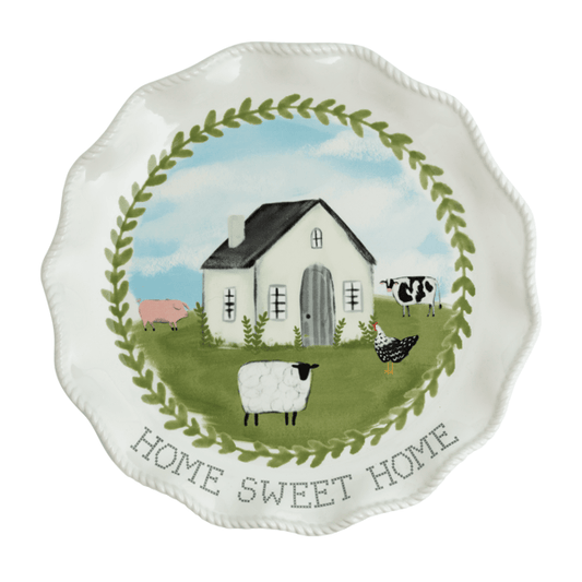 Mud Pie Home Sweet Home Platter