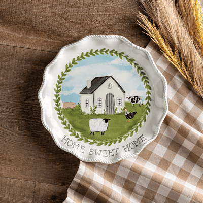 Mud Pie Home Sweet Home Platter