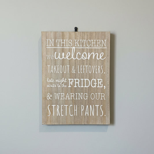 In This Kitchen Wall Art