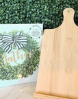 Bamboo standing Chefs Easel