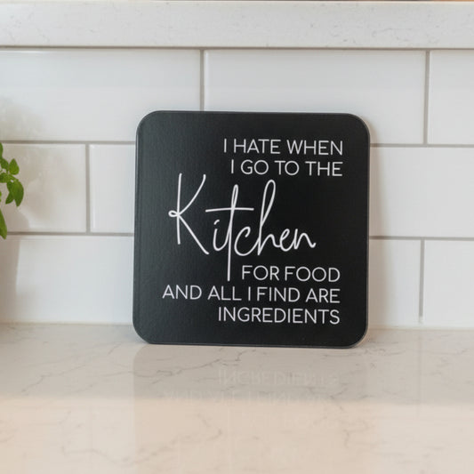 Kitchen Saying Shelf Decor