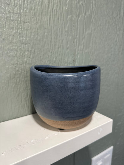 Blue Basin Planter