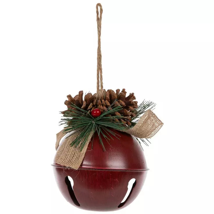Rustic Jingle Bell Ornament