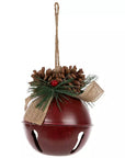 Pinecone & Berry Jingle Bell Ornament