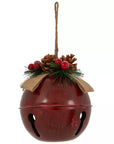 Pinecone & Berry Jingle Bell Ornament