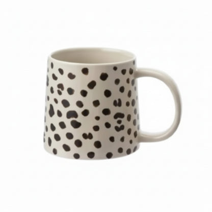 Stoneware Mug With Animal Print Decal