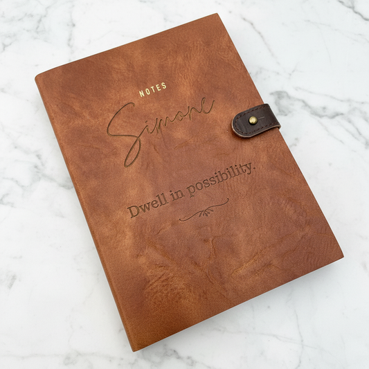 Customizable Softcover Leather Journals