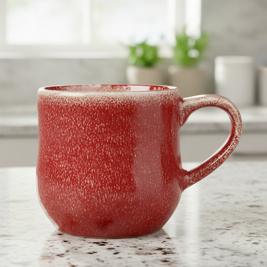 Reactive Glazed Latte Mugs
