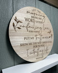 Psalm 143:8 Wall Decor