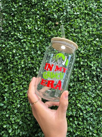 🌿 16oz Glass Can Cups – Multiple Designs Available