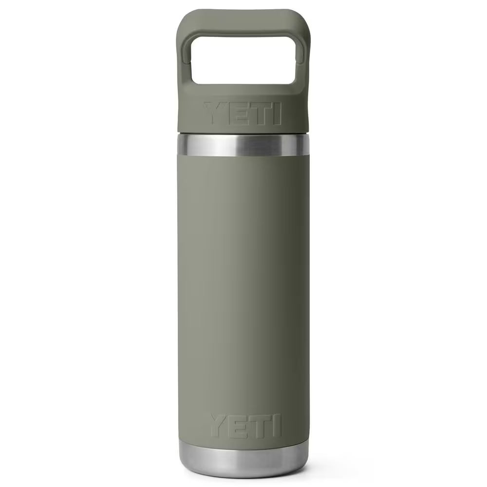 YETI 18oz Bottle with Color Match Straw Lid