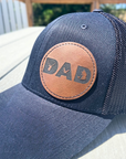 Custom Engraved Leather Hat