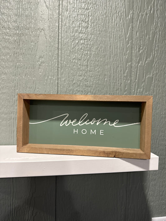 Welcome Home Sign