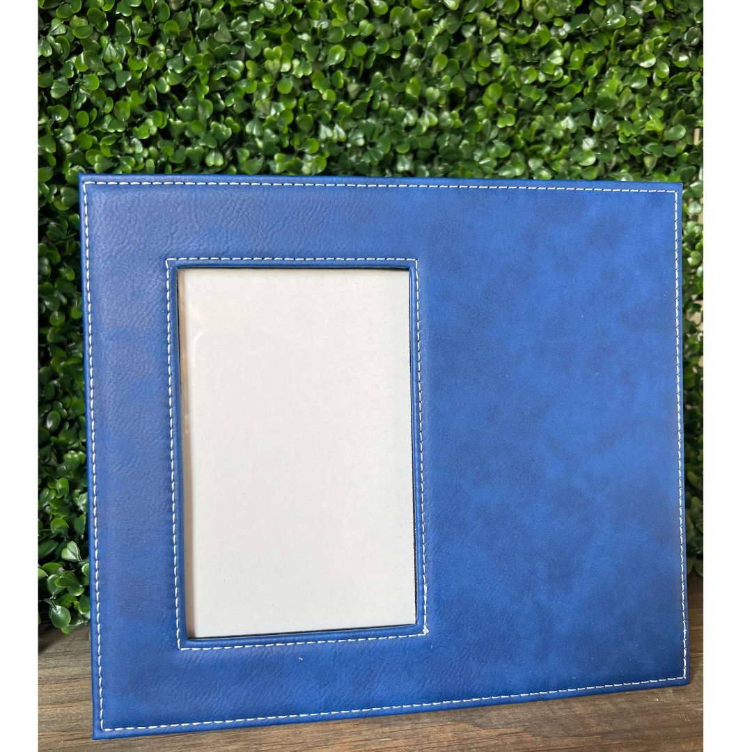 Custom Leather Picture Frame