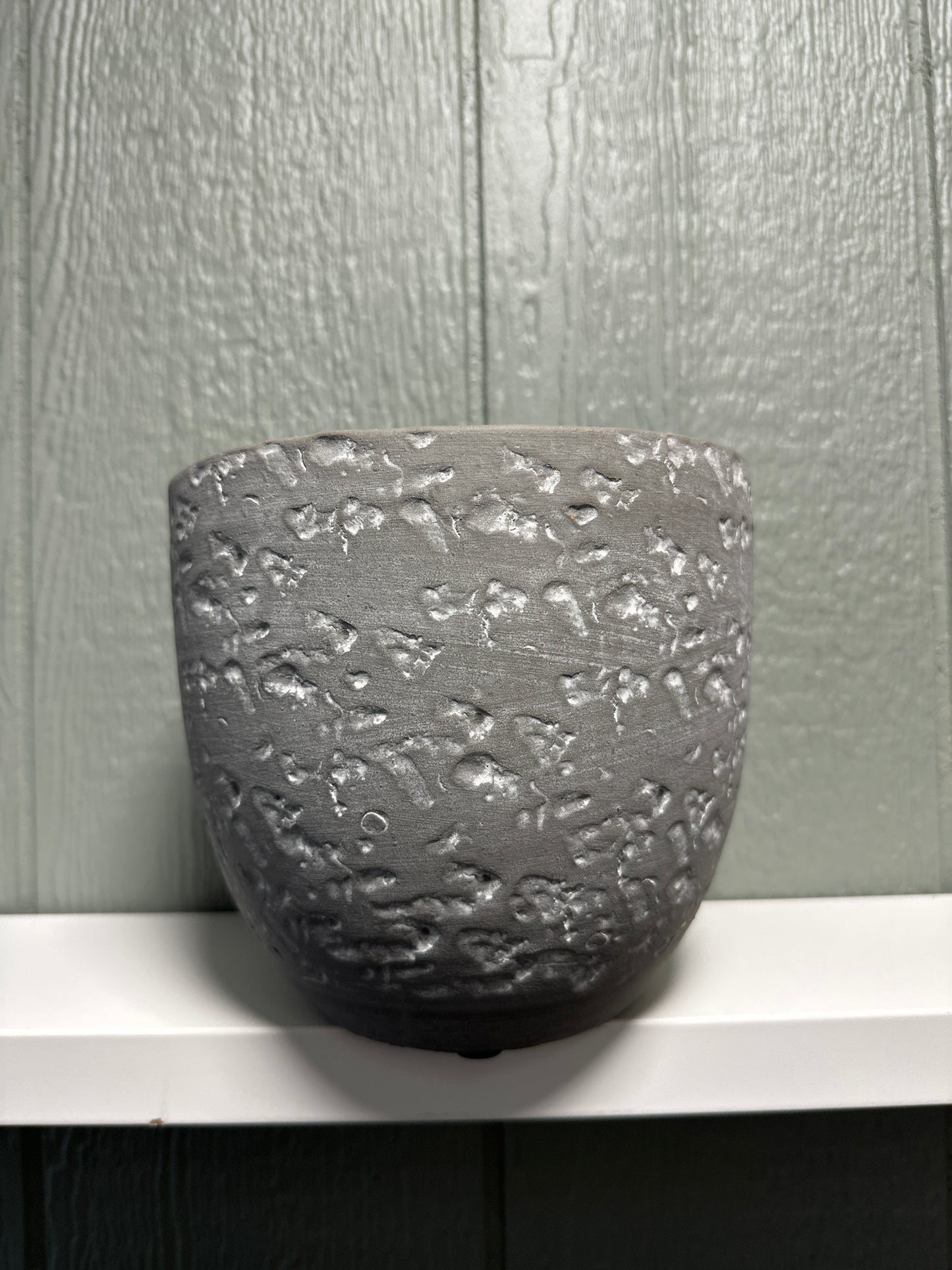 Concrete Gray Planter