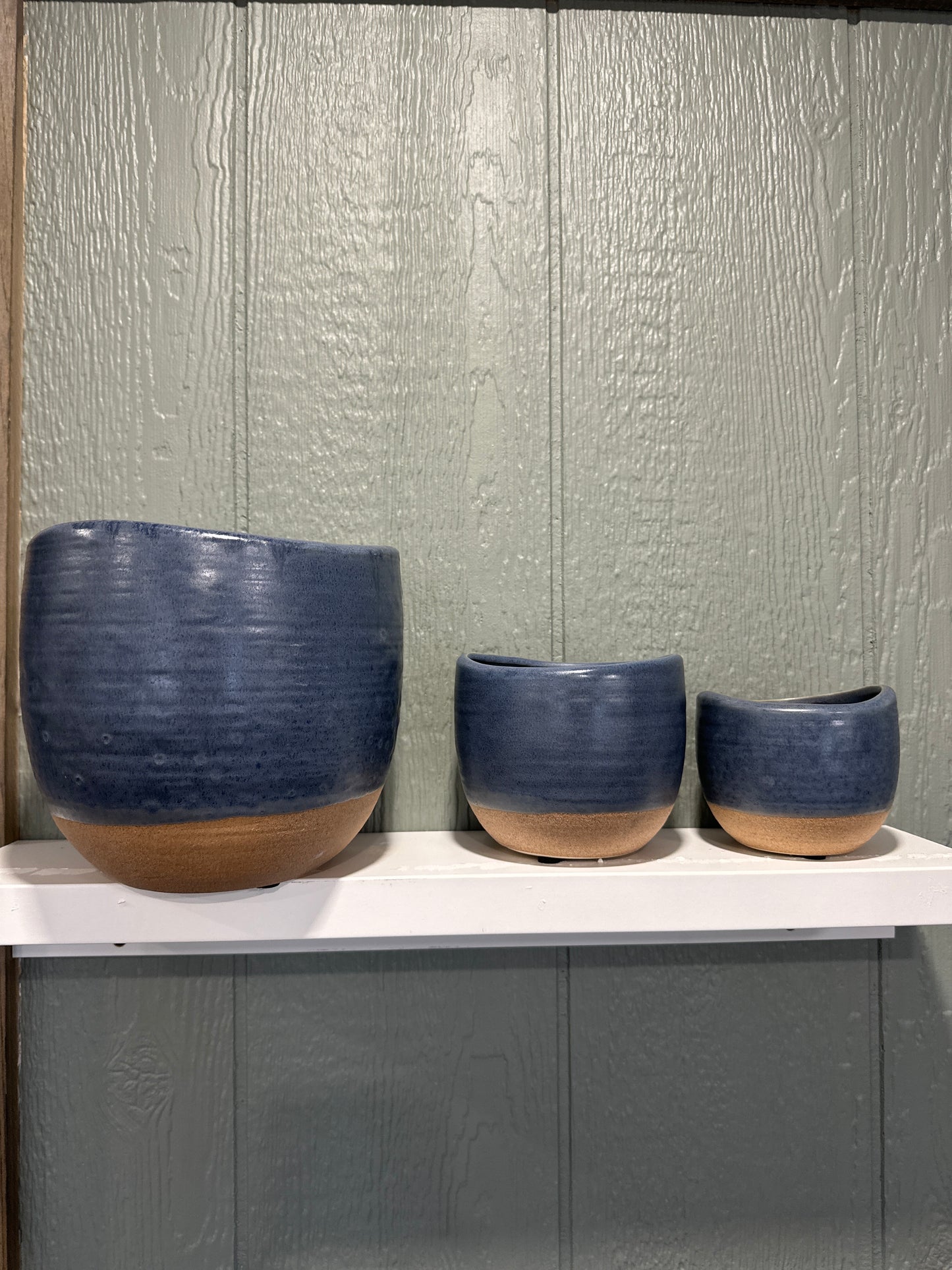 Blue Basin Planter