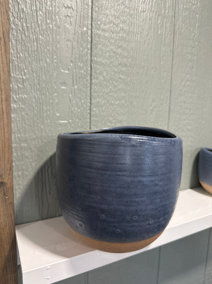 Blue Basin Planter