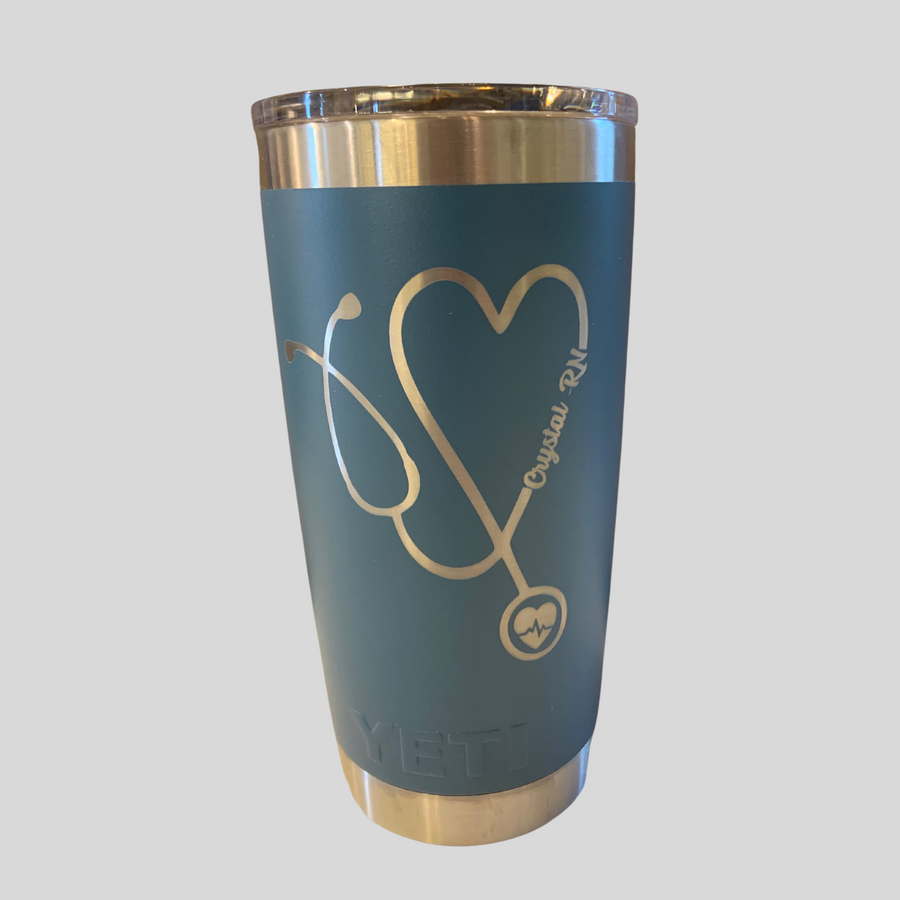 YETI RAMBLER 20OZ TUMBLER WITH MAGSLIDER LID