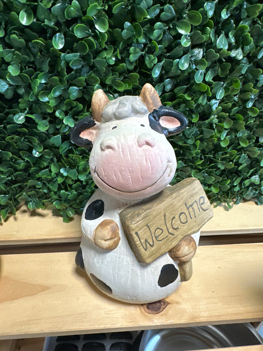 Farmyard Friends Figurines – Cow, Chicken, and Pig (Sold Individually)