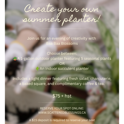 Summer Planter Workshop