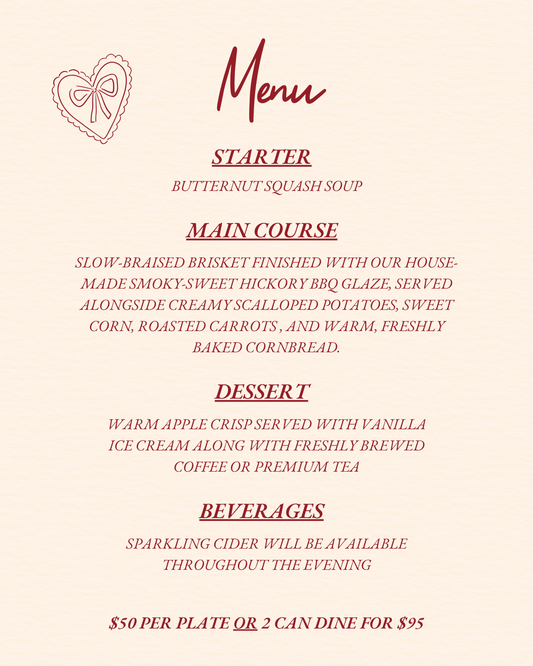 Valentine's Dinner Date- Reservations