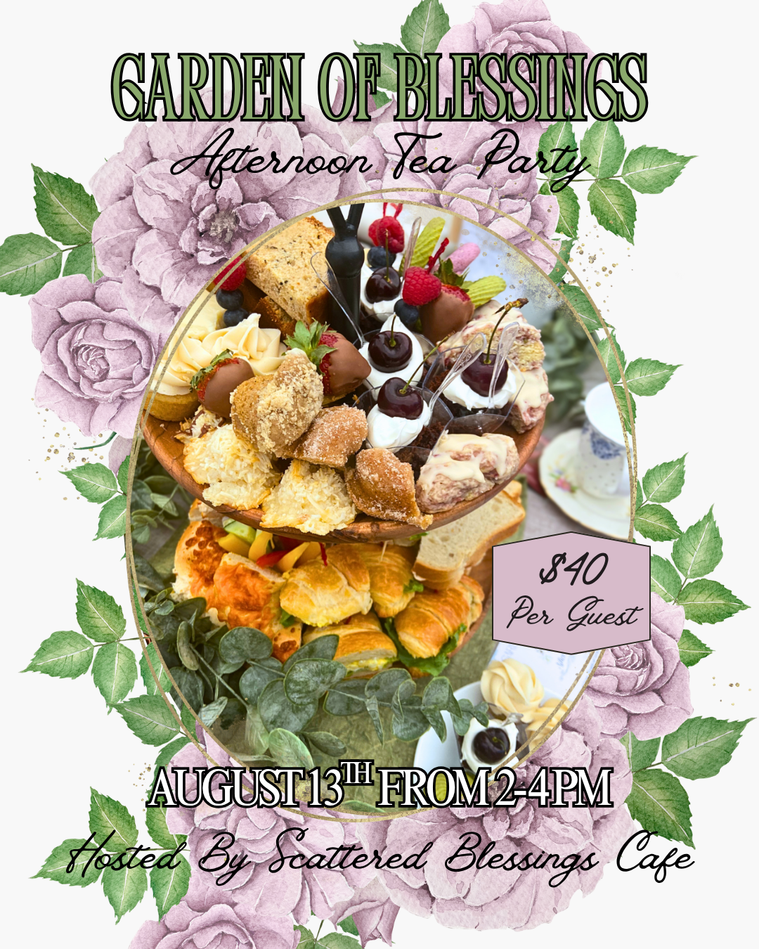 Garden Of Blessings: Afternoon Tea Party