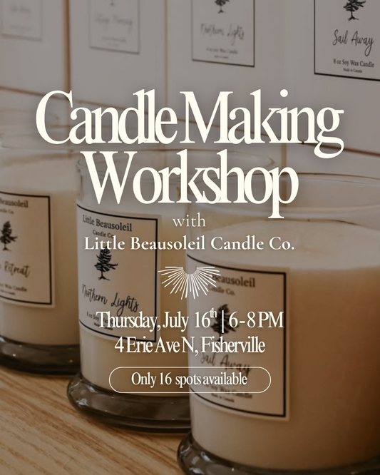Candle Making Workshop- Thursday, July 16th