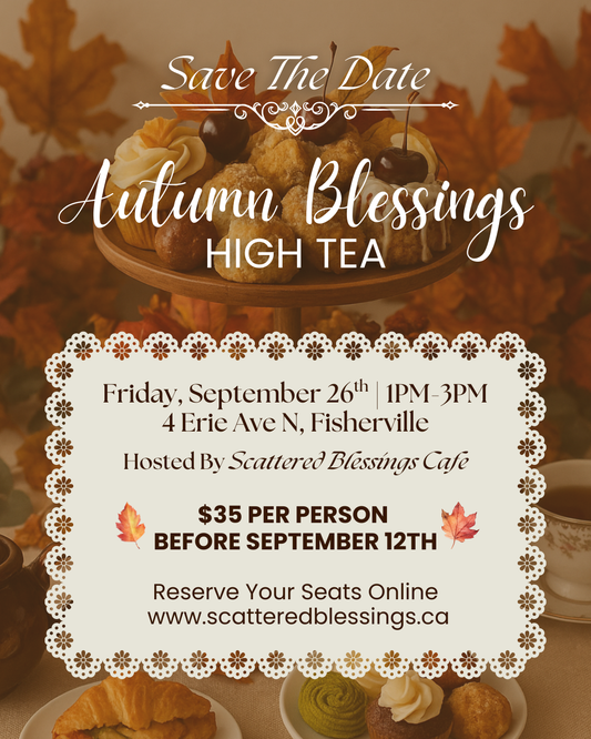 Autumn Blessings: High Tea Event
