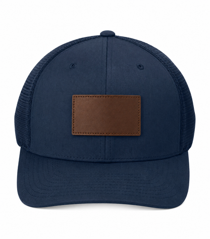 Custom Engraved Leather Hat