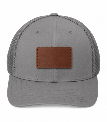 Custom Engraved Leather Hat