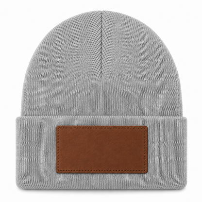Toque With Custom Leather Patch