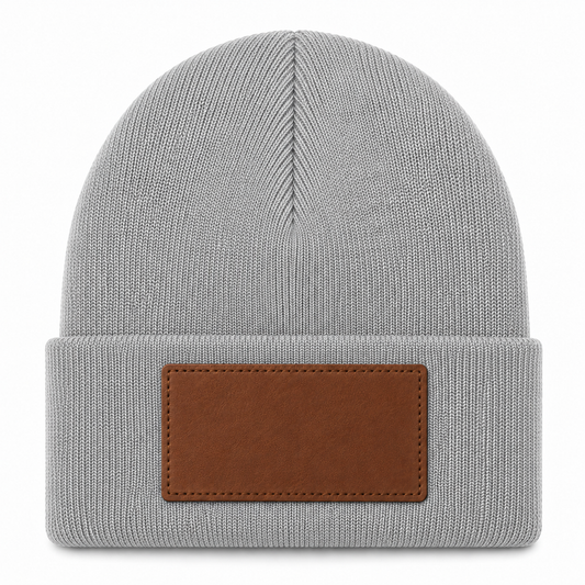Toque With Custom Leather Patch
