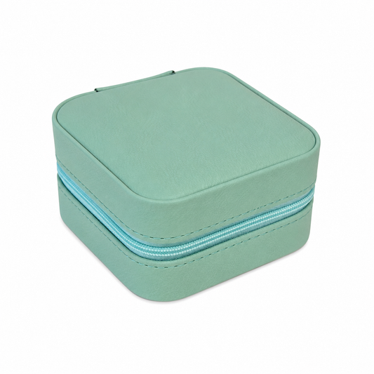 Leather Travel Jewelry Boxes - Customizable