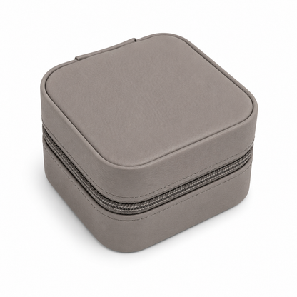 Leather Travel Jewelry Boxes - Customizable